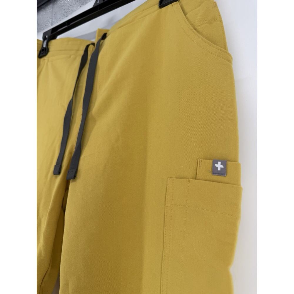 FIGS Yola Scrub Pants Light Gold Womens Size Small/Tall Style# TW2000T PO# 1956 - Picture 3 of 8